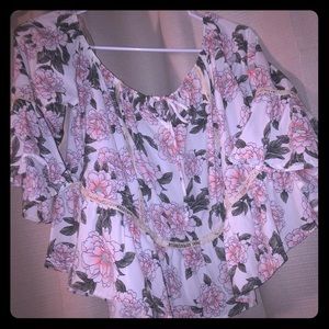 Off the shoulder shirt